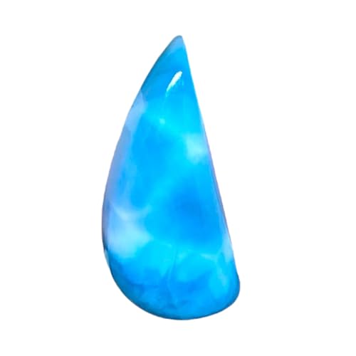 Larimar naturel 29x13x8mm cabochon en vrac pour bague et pendentif GH_NAT_07432