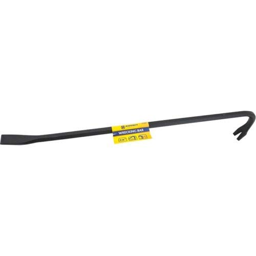 36" Wrecking Bar - Crowbar, Nail Lever | Steel Swan Neck | Builders DIY, Hand Tool | Strong Arm | Demolish, Heavy Duty | Multi Purpose | DIY
