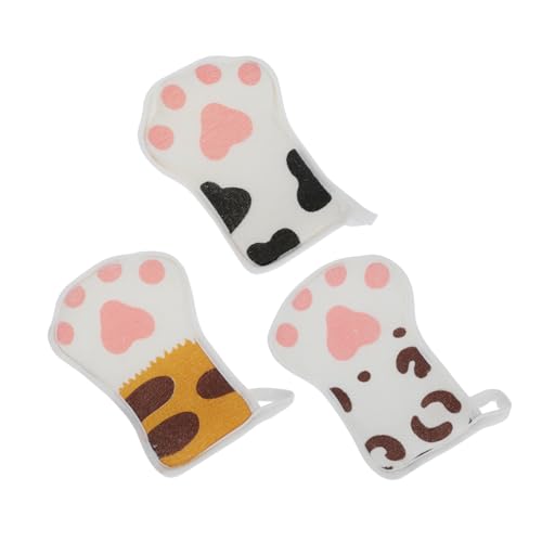 Opiniones y reviews de Accesorios infantiles para ducha favoritos de las personas. 42 VALICLUD 3 Piezas Esponjas de Baño para Bebés y Efectivas Herramientas para Ducha Infantil Accesorios para de Estropajos de Baño con Diseño de Animales Manchas Rayas