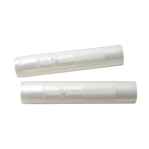 Image of LEM Products MaxVac Vacuum Sealer Bag Roll, 14 inch x 20', 2 Count | Make Custom Sized Bags for Food Storage, Puncture Resistant, Compatible with Major Vacuum Sealer Brands