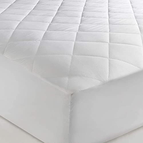 The Bettersleep Company Caravan Mattress Protector Quilted Cotton...