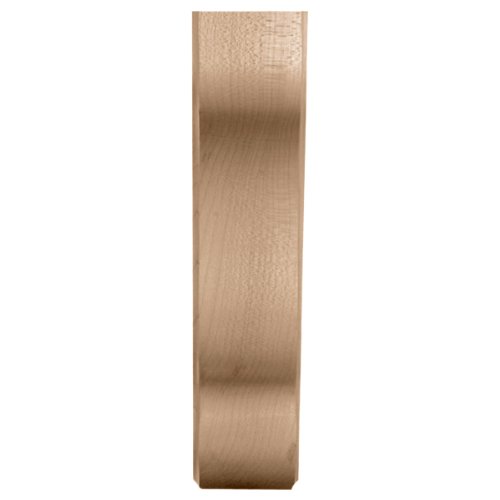 Ekena Millwork BKTW02X05X08PLRO Plymouth Wood Wood Brackets, 1 3/4"W X 5 1/4"D X 7 1/2"H , Red Oak thumb #1