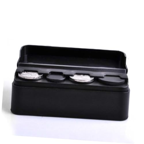 Organizador para monedas para auto 2 piezas negro miniatura 6