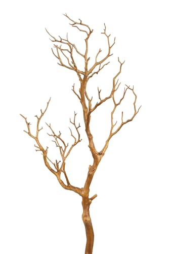 Großer Dekoast/Dekozweig YF künstlicher AST Zweig Kunstast (Hellbraun 70cm)