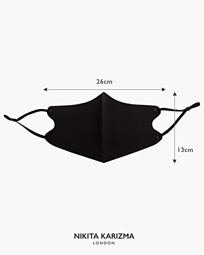 Karizma Face Wardrobe Cloth Face Mask for Women Pack. 6 Buttery Soft Face Masks Washable Fabric with Adjustable Ear Loops.