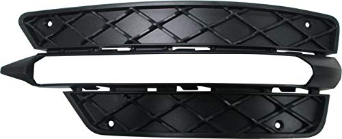 Compatible with Mercedes Benz C Class Bumper Grill Trim 2012 2013 2014 Driver Left Side