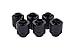 Alphacool 17228 Eiszapfen 13/10mm Compression Fitting G1/4 - deep Black Sixpack Water Cooling Fittings
