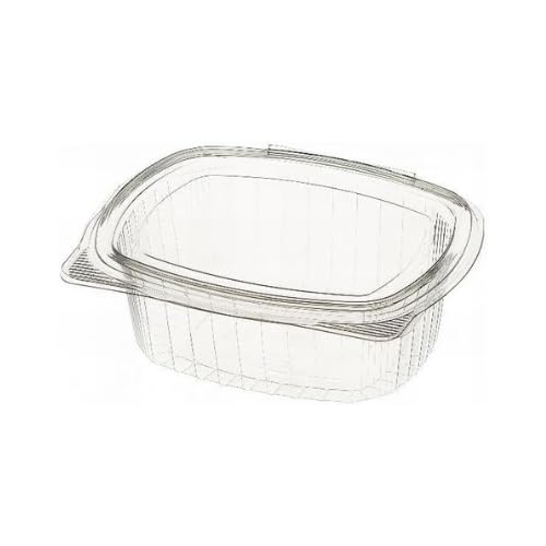 Prieto Larrey - Pack Envases reutilizables para Alimentos Ecologico - Envases de plastico con tapa - Contenedores de Plastico Reutilizables - Poliestireno (50, 375 ml)