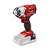 Einhell Atornillador de impacto a batería, 18 V, electrónica de control de velocidad, 3 LED de alimentación