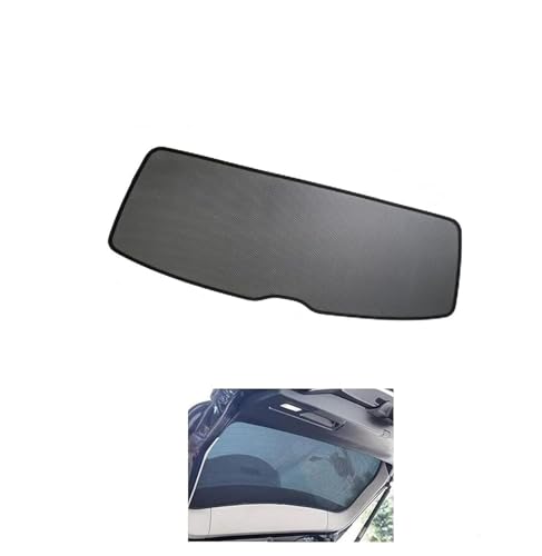 Image of Car Dicky Magnetic Sunshades Rear Window Curtain Compatible with Maruti Suzuki Ignis