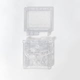 Hzxkqmil Replacement Full Shell Transparent Housing Case Cover with Buttons Screws Kit for Game Boy Advance SP GBA SP Console (Clear Sparkle) - Image 4