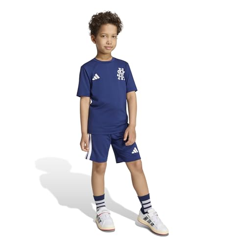 adidas Unisex Kinder Marvel Spider-Man Sport Set Track_Suit, dark blue/white, 6-7 Years – Ansicht 3
