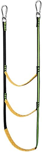 3 Step Boat Rope Ladder,Portable Boarding Ladder,Fishing Rope Ladder for Inflatable Boat, Kayak, Motorboat, Canoeing (3 Steps)