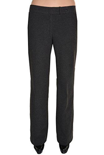 Calvin Klein Women's Classic Fit Dress Pants Heather Brown 8 x 33L