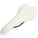 ZHIQIU Colour Bike Saddle Seat Pad Breathable Comfortable Bicycle Fit for Road Bike Fixed Gear Bike (White)