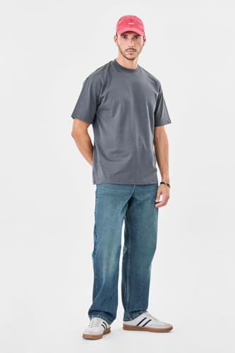 Image of SNITCH Men Polo Plus Size T-Shirt | Knitted Solid Polo with Contrast Tipped Collar & Logo Embroidery | 100% Cotton Breathable Lightweight Smart Casual Wear