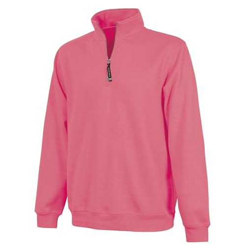 Charles River Apparel Men's Crosswind Quarter Zip Sweatshirt (Regular & Big-Tall Sizes)