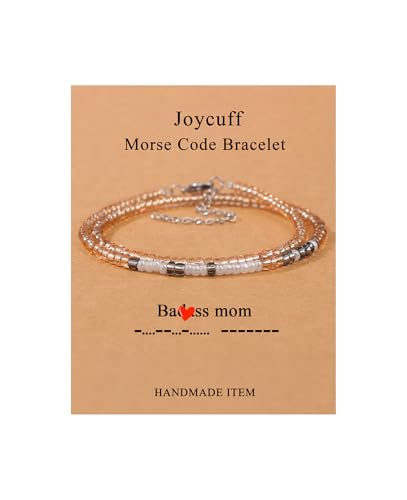 Image of JoycuFF ๐ ๐ผ๐ฟ๐๐ฒ ๐๐ผ๐ฑ๐ฒ ๐๐ฟ๐ฎ๐ฐ๐ฒ๐น๐ฒ๐๐ ๐ณ๐ผ๐ฟ ๐ช๐ผ๐บ๐ฒ๐ป Inspirational Gifts Beads Bracelets for Women Encouragement Birthday Gifts for Daughter Sister Niece Granddaughter Mom Best Friend