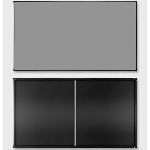 Pantalla de proyección rectangular 60" 16:9 con marco estrecho miniatura 3