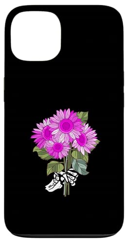Pink Sunflowers My Last, My All Pink グラフィック スマホケース iPhone 13 用