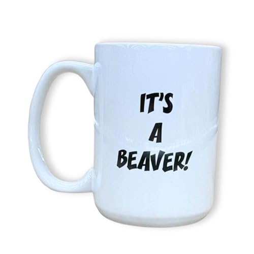 Taza de café Buc-ee's 12oz blanca miniatura 2