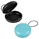 2 Stück Loop Earplug Case, Ohropax Case Ohrstöpsel Aufbewahrungsbox Hearing Aid Cases, Mini Tragbare Aufbewahrungsbox Mit Kordelzug, Aufbewahrungskoffer Etui für Reisen, Outdoor-Aktivitäten