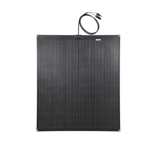 LENSUNSOLAR 200W 12V ETFE Flexible Solar Panel with 25% High Efficiency, 43.7x34.9in Bendable Mono Panel for RV, Van, Marine Boat and Camping by LENSUNSOLAR - Used condition - US$260.49
