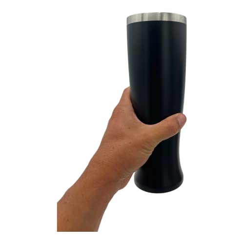 Mason Forge | Stainless Steel Insulated Beer Tumbler | Double Wall Vacuum Insulated | Sweat & Condensation Free | Hot Or Cold Beverages | Pilsner Style Glass | 30 Ounce Beer Bomb #TOP3