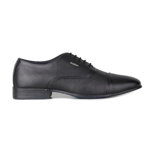 Image of Red Chief Formal Oxford Low Ankle Shoes for Men RC3955 Black