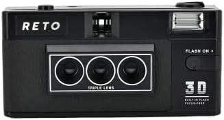 Reto Reto3D 35mm 3D Film Camera - Retro Lenticular 3D Effect Boomerang Camera