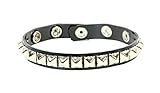 Studded Armband Armlet Arm Bracelet Rock Queen Freddie Mercury Shiny Vinyl Black