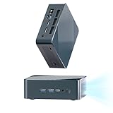Getorli Mini PC, AMD 3550H(Max 3.7GHz), Mini Computers 16GB DDR4 RAM 512GB SSD, Mini Desktop Computer 4K 60Hz Displays/Dual HDMI/Type-C&USB3.2 Ports/LAN RJ45/WiFi 5/BT5.0 for Home/Office/Business