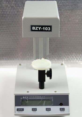 Automatic Surface Interfacial Tensiometer BZY-103 Platinum Plate & Ring Method