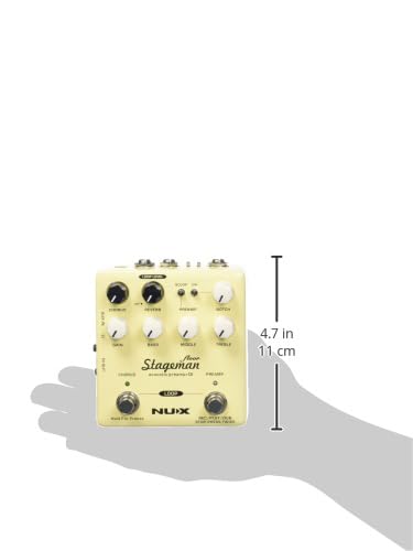 NUX Stageman Floor Acoustic Preamp & DI : Amazon.ca: Musical