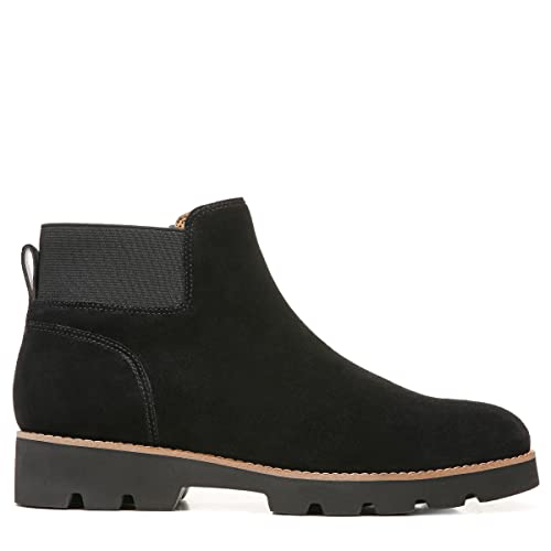 Vionic Women's Charm Brionie Chelsea Pull-Up Bootie-Supporting Ankle Boots That Include Three-Zone Comfort With Orthotic Insole Arch Support, Black 8 Medium #TOP4