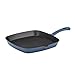 Cuisinart CI30-23BG Chef's Classic Emaliowane żeliwo 23 cm Kwadratowa patelnia do grillowania, błękit prowansalski