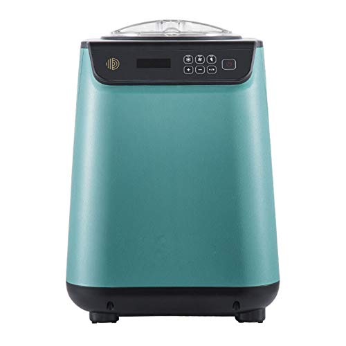 Eismaschine, kleine automatische Produktion von Fruchteis, Mini-Gelato-Sorbet-Joghurtmaschine, Kompressorkühlung mit LED…