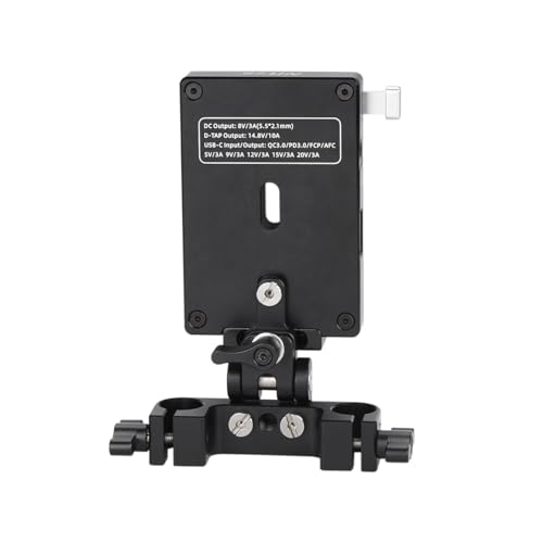 Plaque de batterie en V support rig 15mm avec bras orientable Nitze N21-D8C