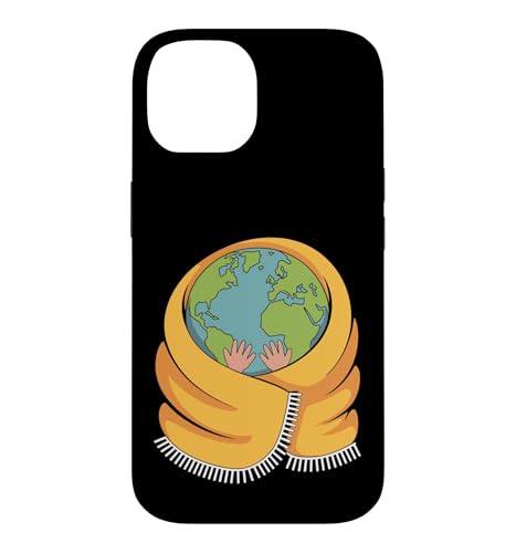 Hug The World Earth ���b�v�C���X�J�[�t�f�U�C�� �X�}�z�P�[�X iPhone 14 �p