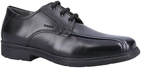 Geox Boy's Federico 3 School Uniform Shoe, Black, 13 Little Kid | Image 2