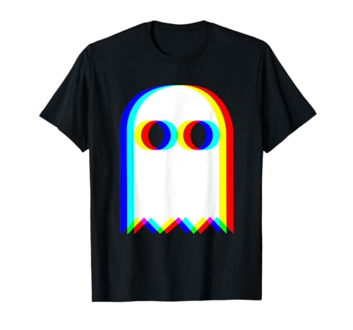Fête Musicale d'halloween EDM Techno Rave Ghost Trippy Vaporwave T-Shirt