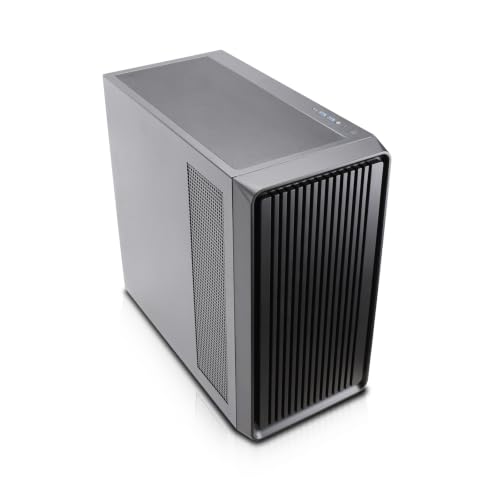 Image of Rosewill Helium NAS Duo | ATX Mid Tower Computer Case | Mesh Panel | 4 x 140mm PWM Fan | Support 8 x 3.5 HDD | ATX, Micro ATX, Mini-ITX Motherboard Compatible | 360mm AIO Supported | USB 3.2 Type-C |