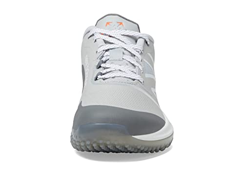 New Balance New Balance Men's FreezeLX V4 Turf Lacrosse Shoe, Grey/White/White, 8.5 M