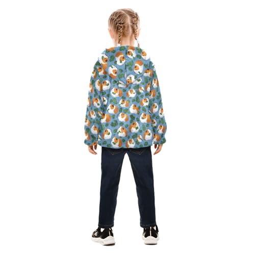 Toddler Fleece Jacket Baby Girls Hooded Zipper Long Sleeve Thick Warm Outerwear 3-10 Years4