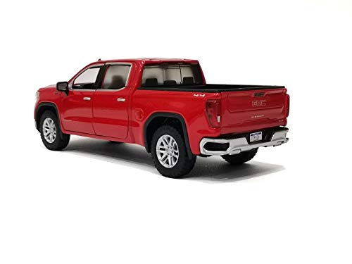 Camioneta GMC Sierra 1500 SLT 2019 a escala 1:24 roja miniatura 5