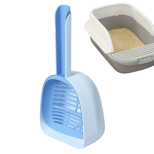 Litter Box Scooper - Integrated Effortless Multi-Use Pet Shovel Scoop With Holder, 30.5x14.5x8.5cm Pet Breeding Supplies Cat Lov