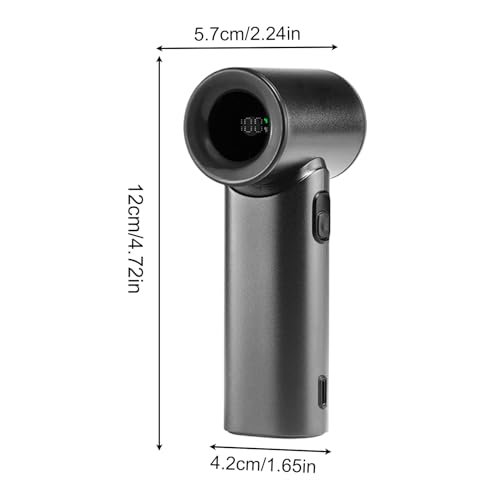 Ventilateur à main design et ergonomique avec cordon de transport - 7