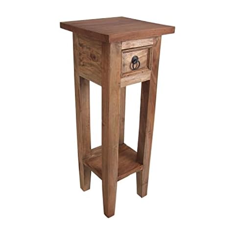 Table d'appoint Spetebo en acajou Cover