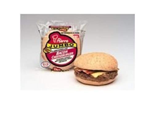 Advance Pierre Jumbo Bacon Cheeseburger, 6 Ounce -- 12 per case.