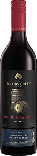 Jacob's Creek Double Barrel Matured Shiraz Red Wine, 75 cl